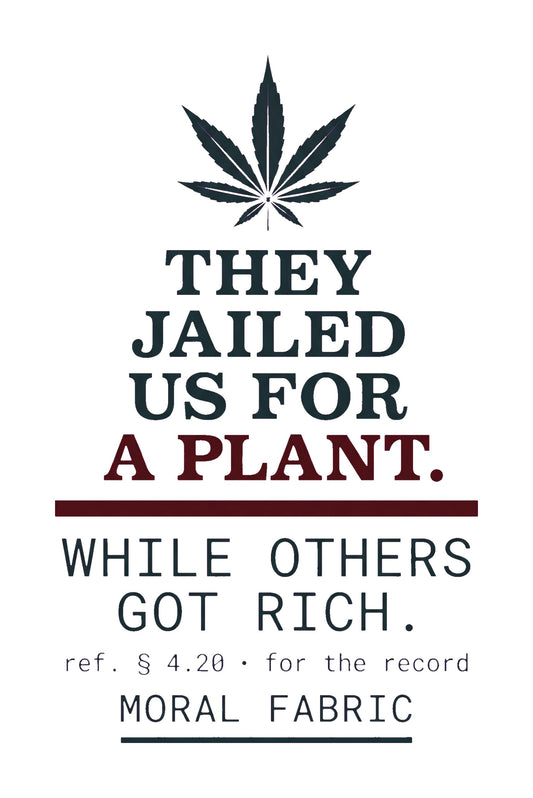 They Jailed Us for a Plant Tee