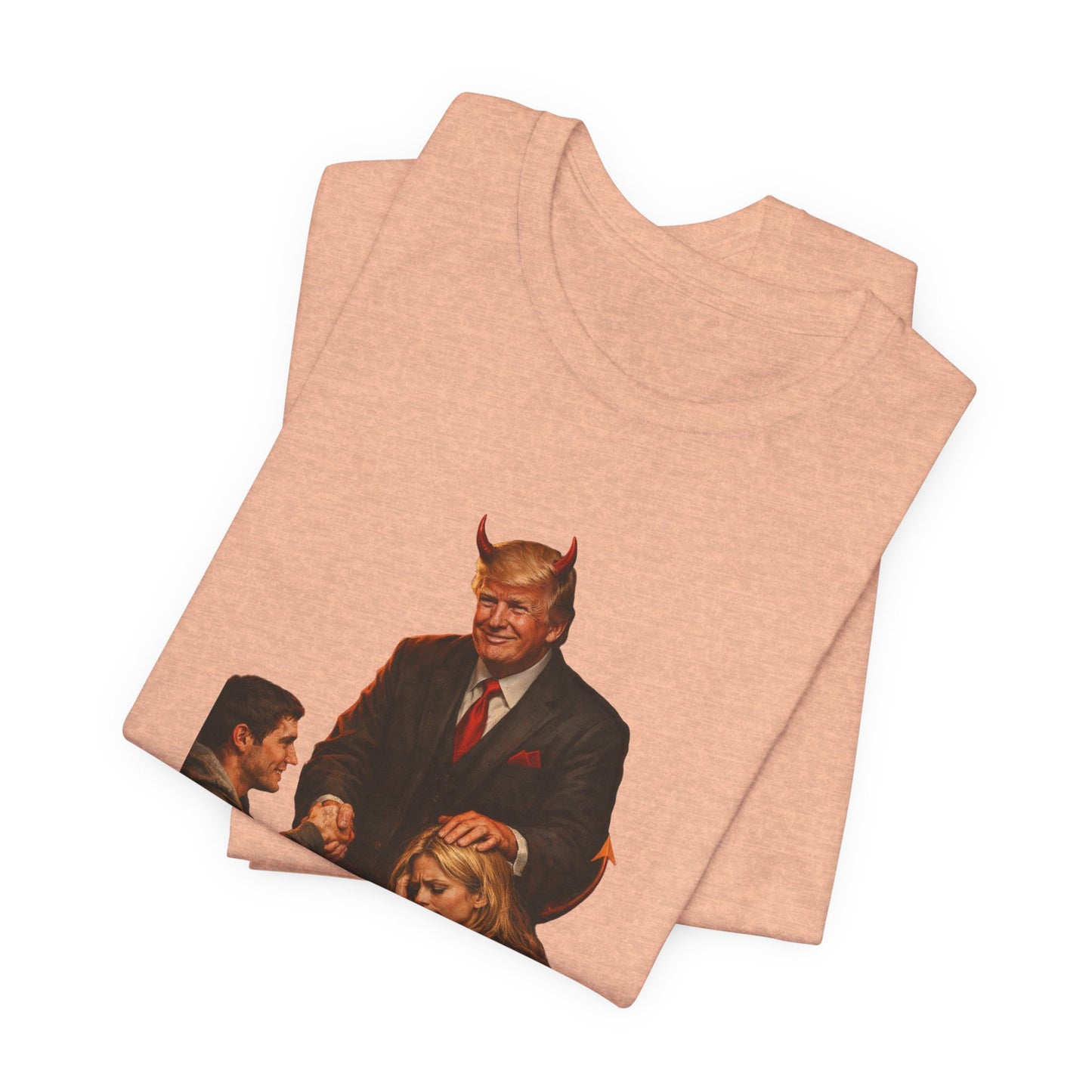 Trump Devil Political Satire Tee