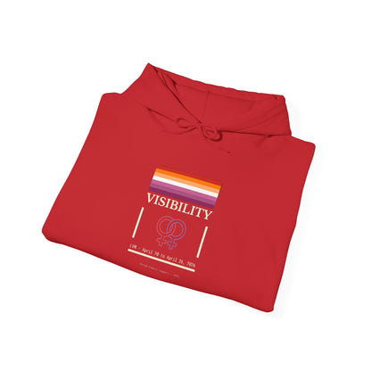 Lesbian Visibility Week hoodie by Moral Fabric — LGBTQ pride political clothing Canada