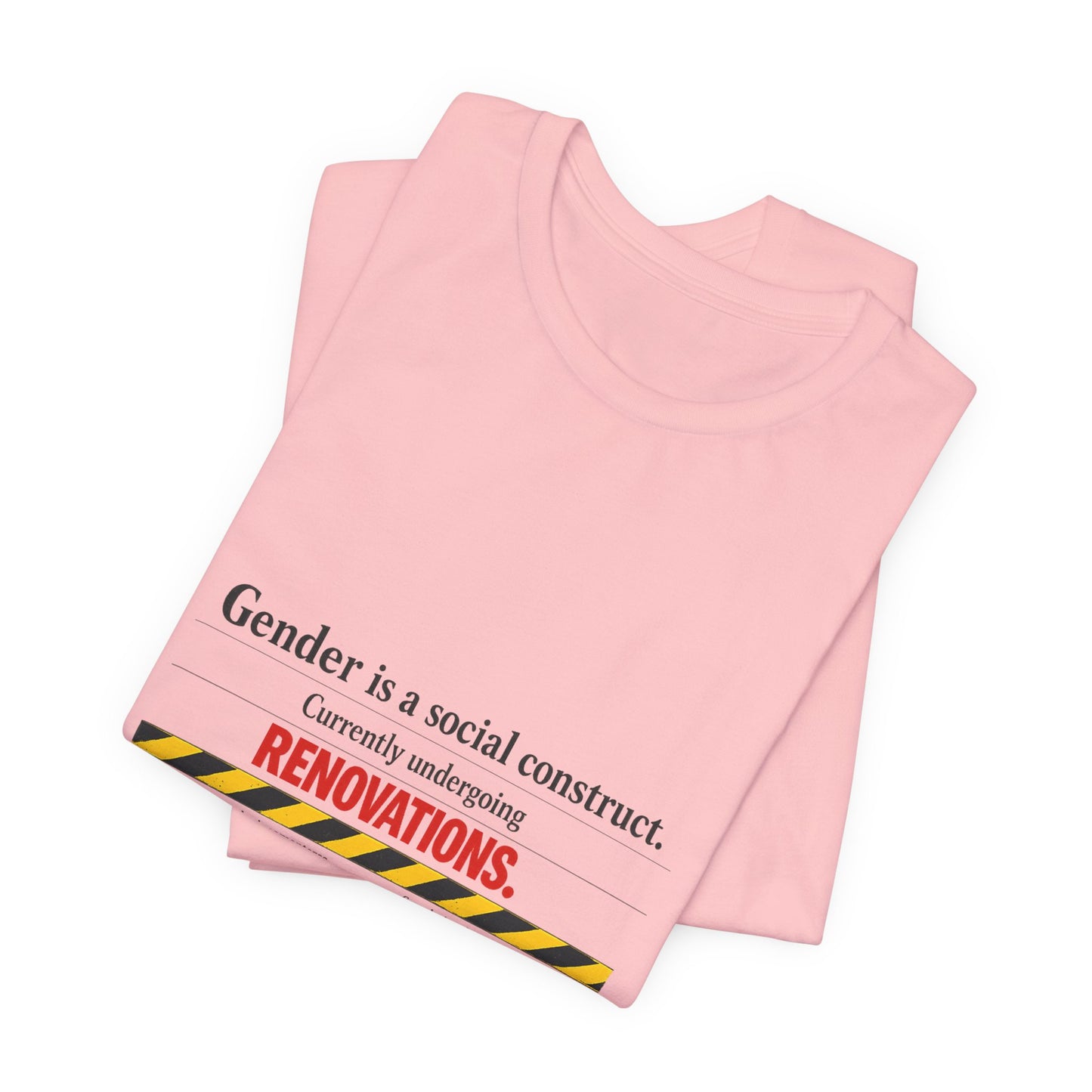 Gender Is A Social Construct t-shirt by Moral Fabric — trans rights progressive tee Canada