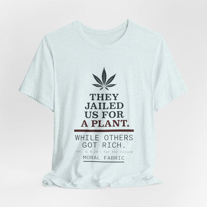 They Jailed Us for a Plant Tee