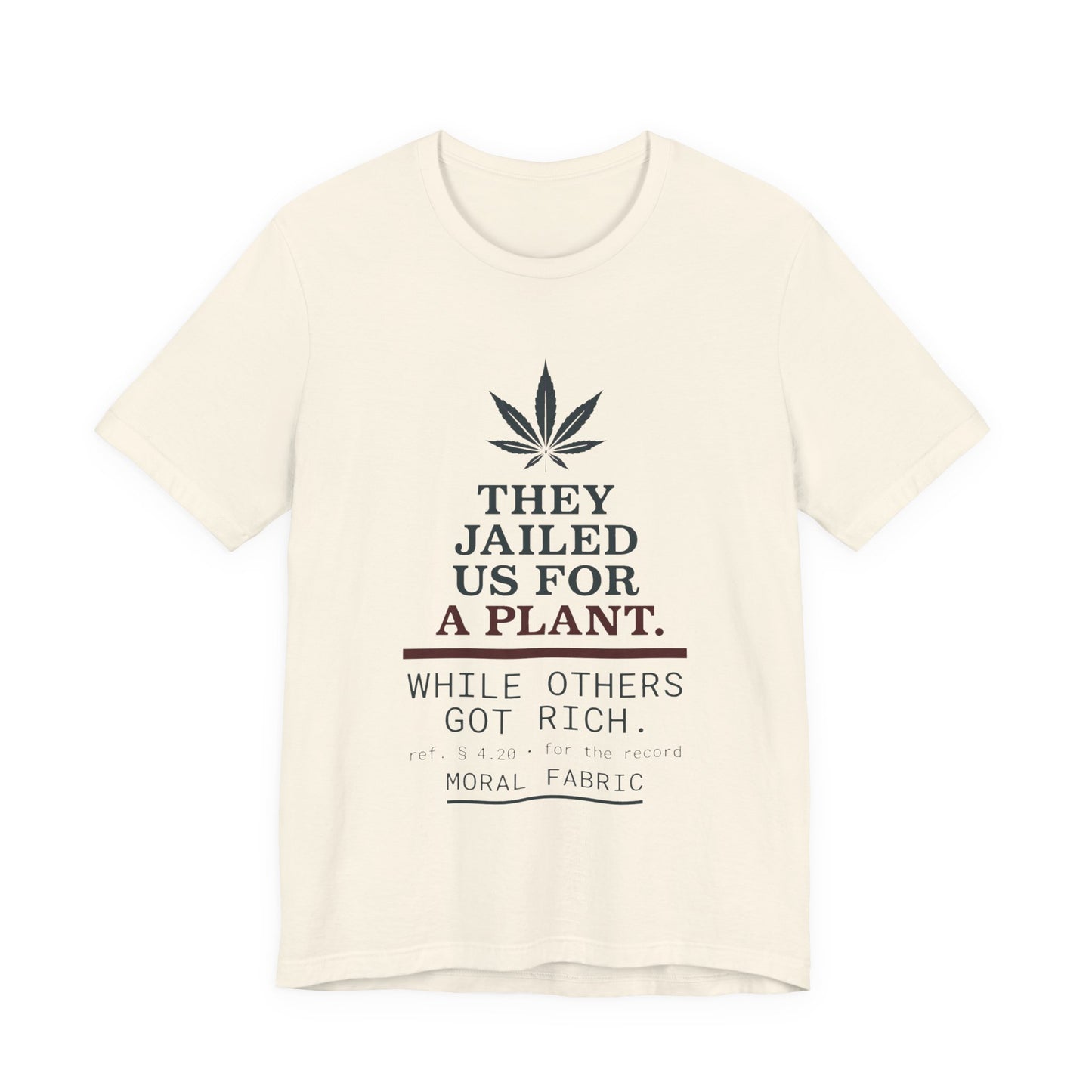 They Jailed Us for a Plant Tee