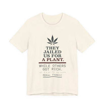 They Jailed Us for a Plant Tee