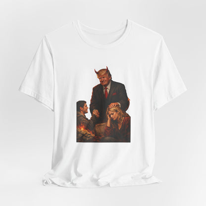 Trump Devil Political Satire Tee
