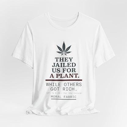 They Jailed Us for a Plant Tee
