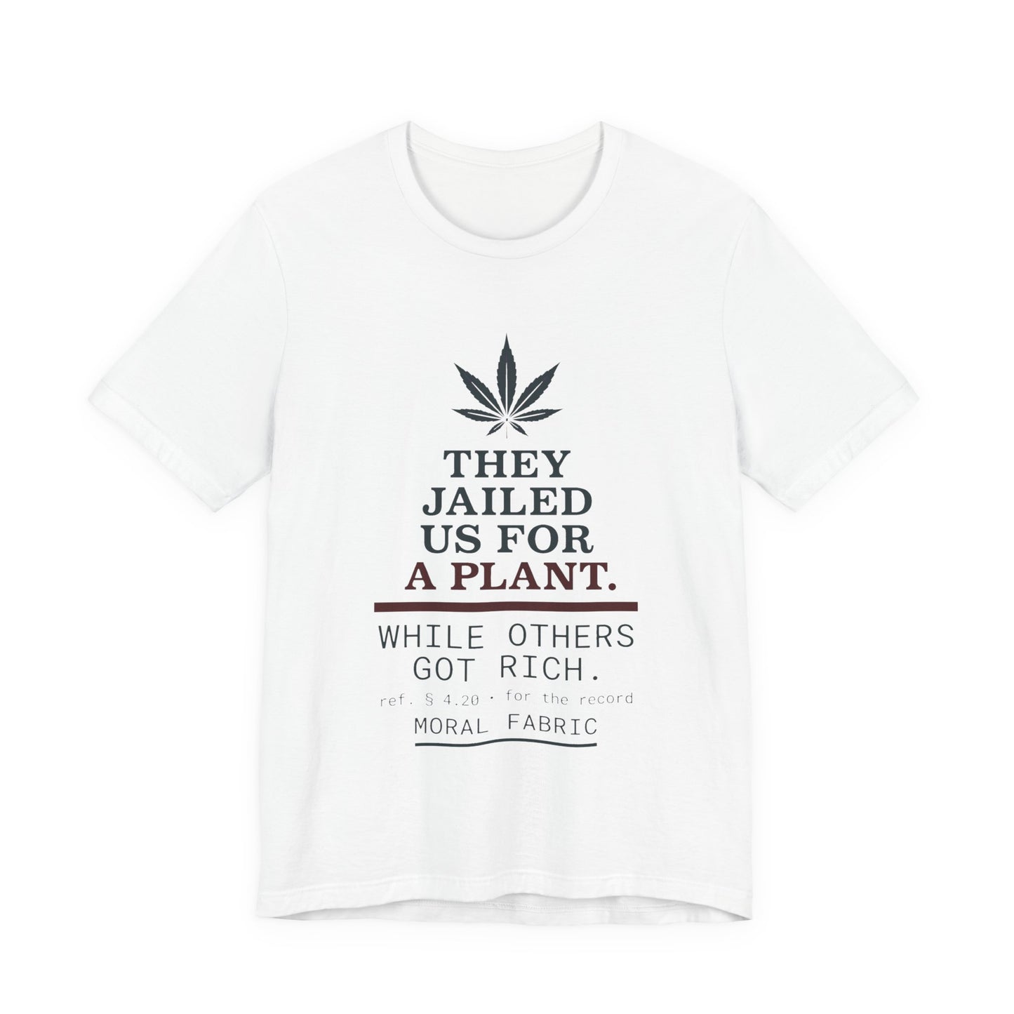They Jailed Us for a Plant Tee