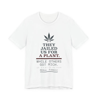 They Jailed Us for a Plant Tee