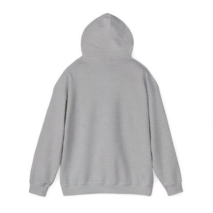Apply Heat Repeat anti-ICE hoodie by Moral Fabric — melting badge graphic on progressive political streetwear