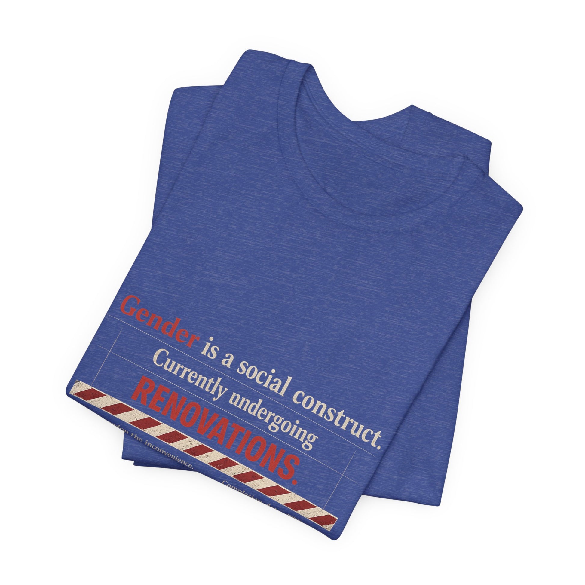 Gender Is A Social Construct t-shirt by Moral Fabric — trans rights progressive tee Canada