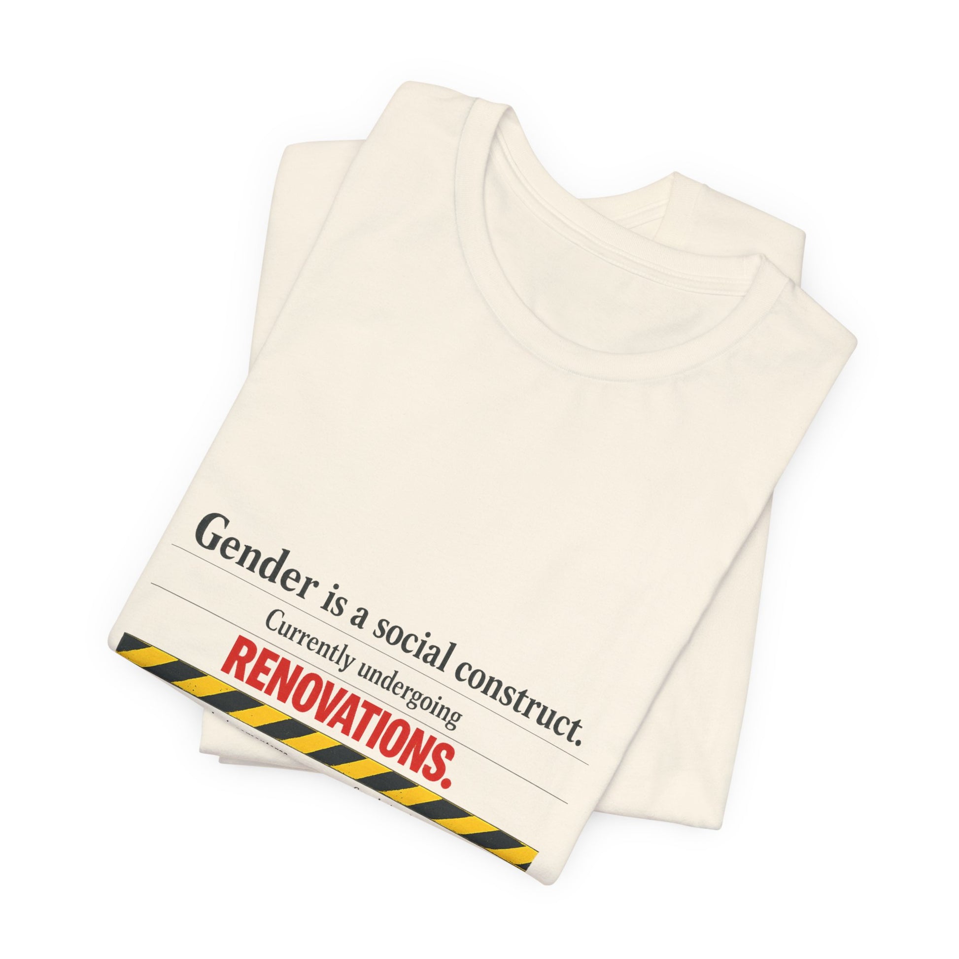 Gender Is A Social Construct t-shirt by Moral Fabric — trans rights progressive tee Canada