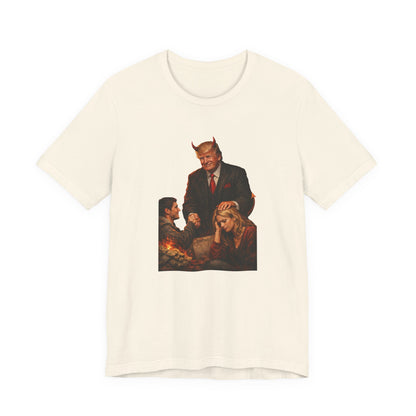 Trump Devil Political Satire Tee