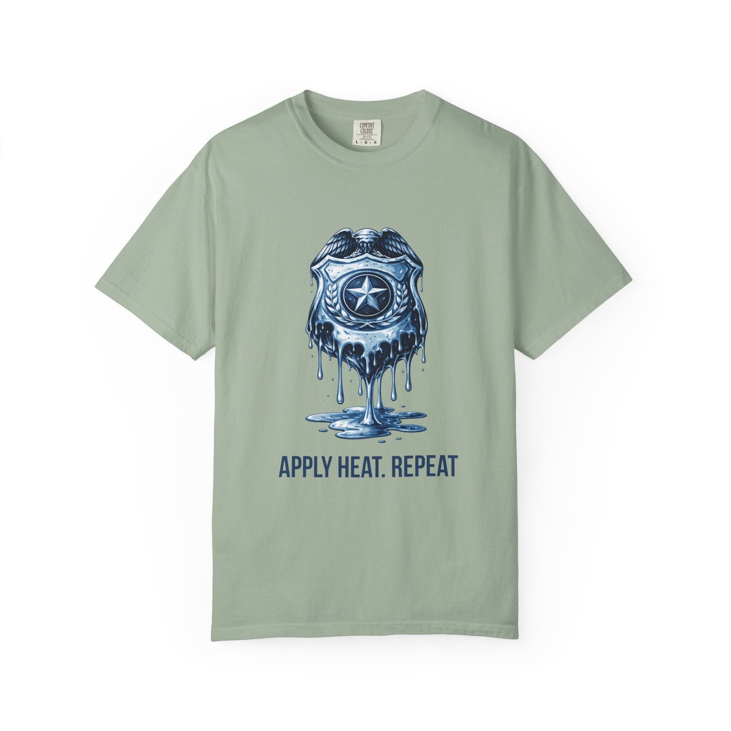 Apply Heat Repeat T-Shirt | Anti ICE Protest Tee | Progressive Activist Shirt | Political Statement Tee | Immigration Rights Gift