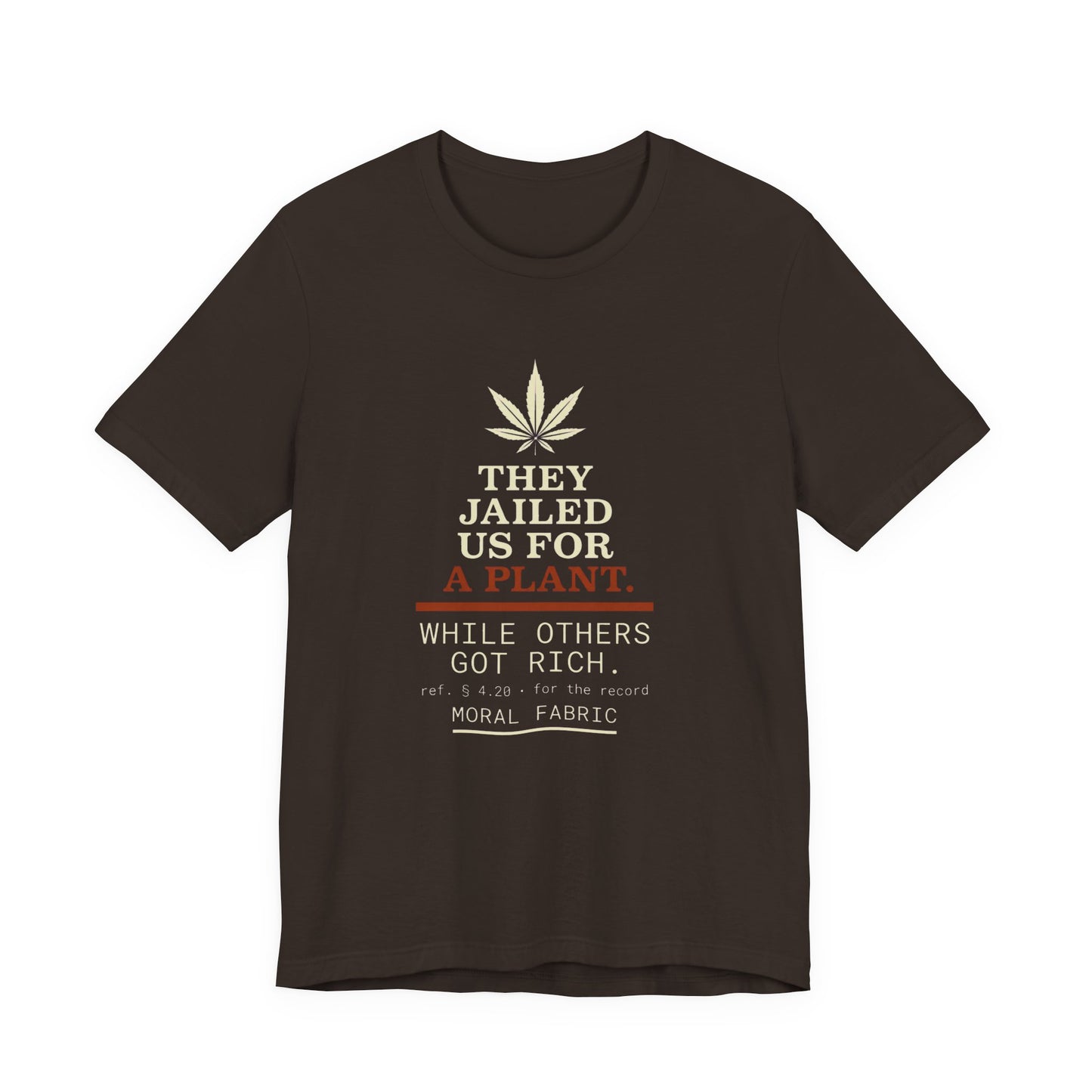 Section 4.20 Cannabis Justice Tee
