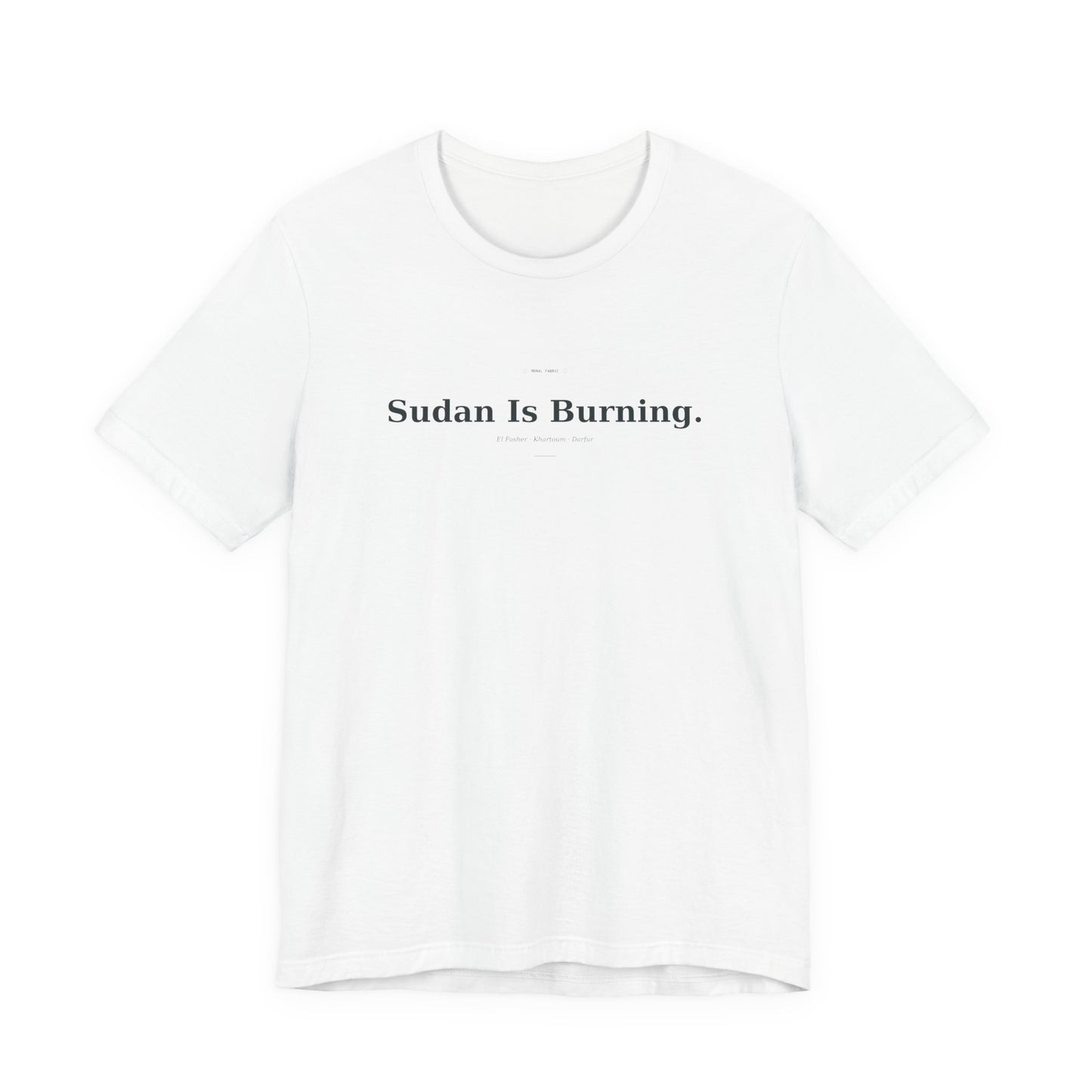 Sudan Is Burning Tee