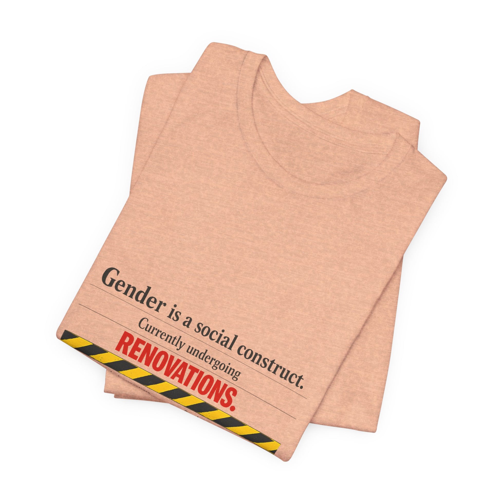 Gender Is A Social Construct t-shirt by Moral Fabric — trans rights progressive tee Canada