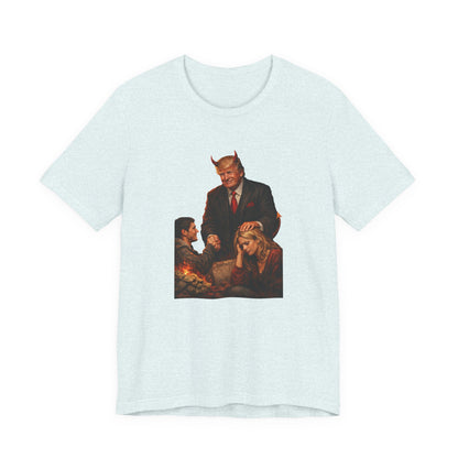 Trump Devil Political Satire Tee