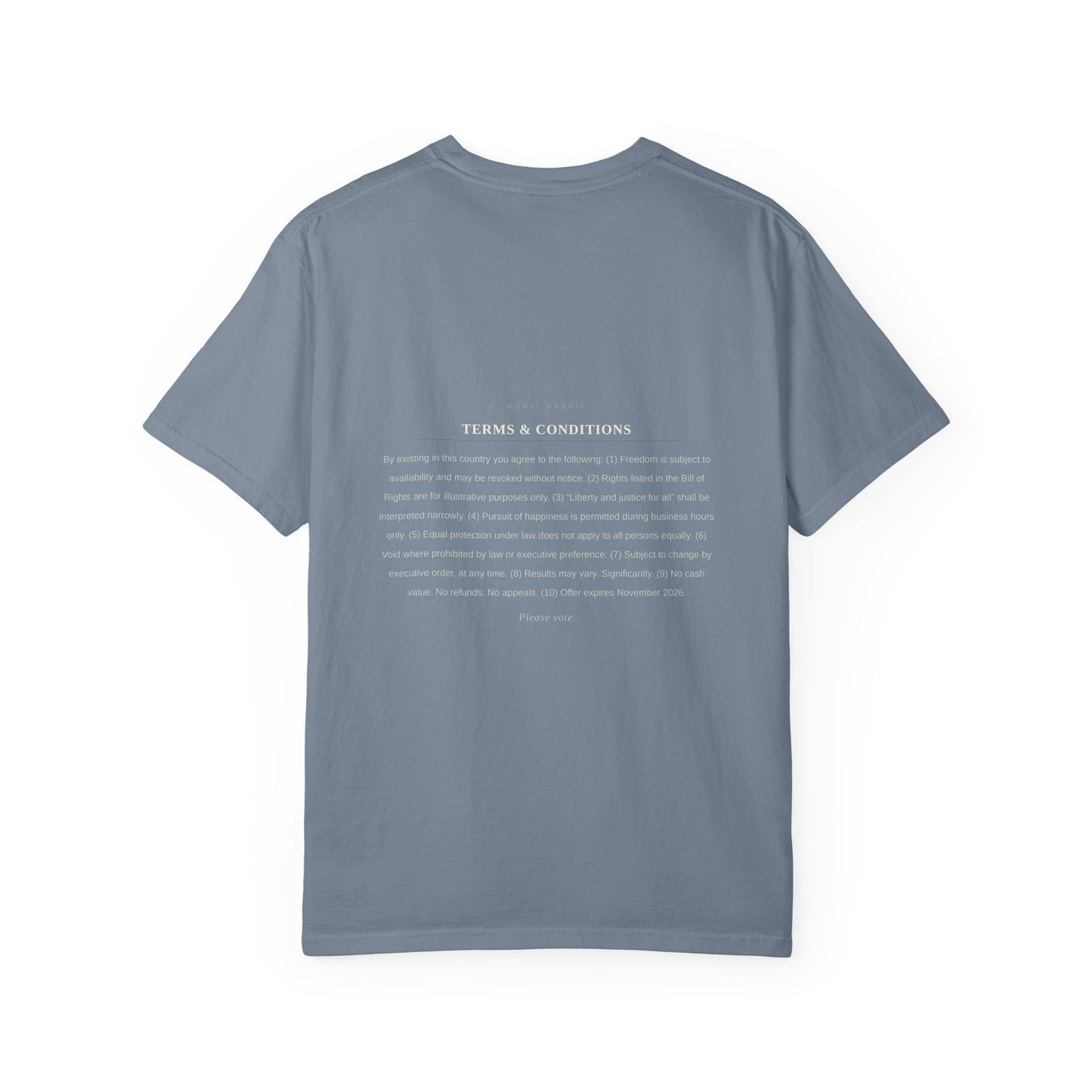 Land of the Free (Some Conditions Apply) T-Shirt | Political Satire, Progressive Advocacy