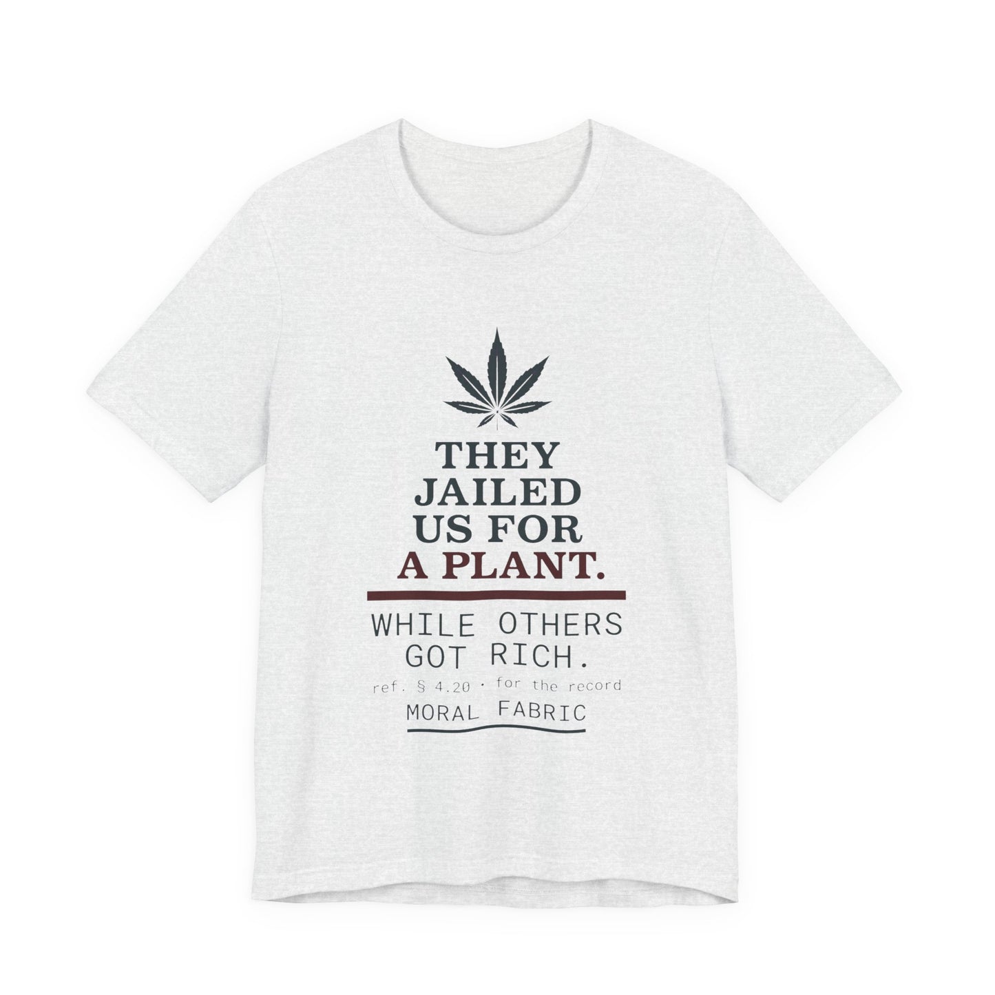They Jailed Us for a Plant Tee