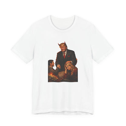 Trump Devil Political Satire Tee