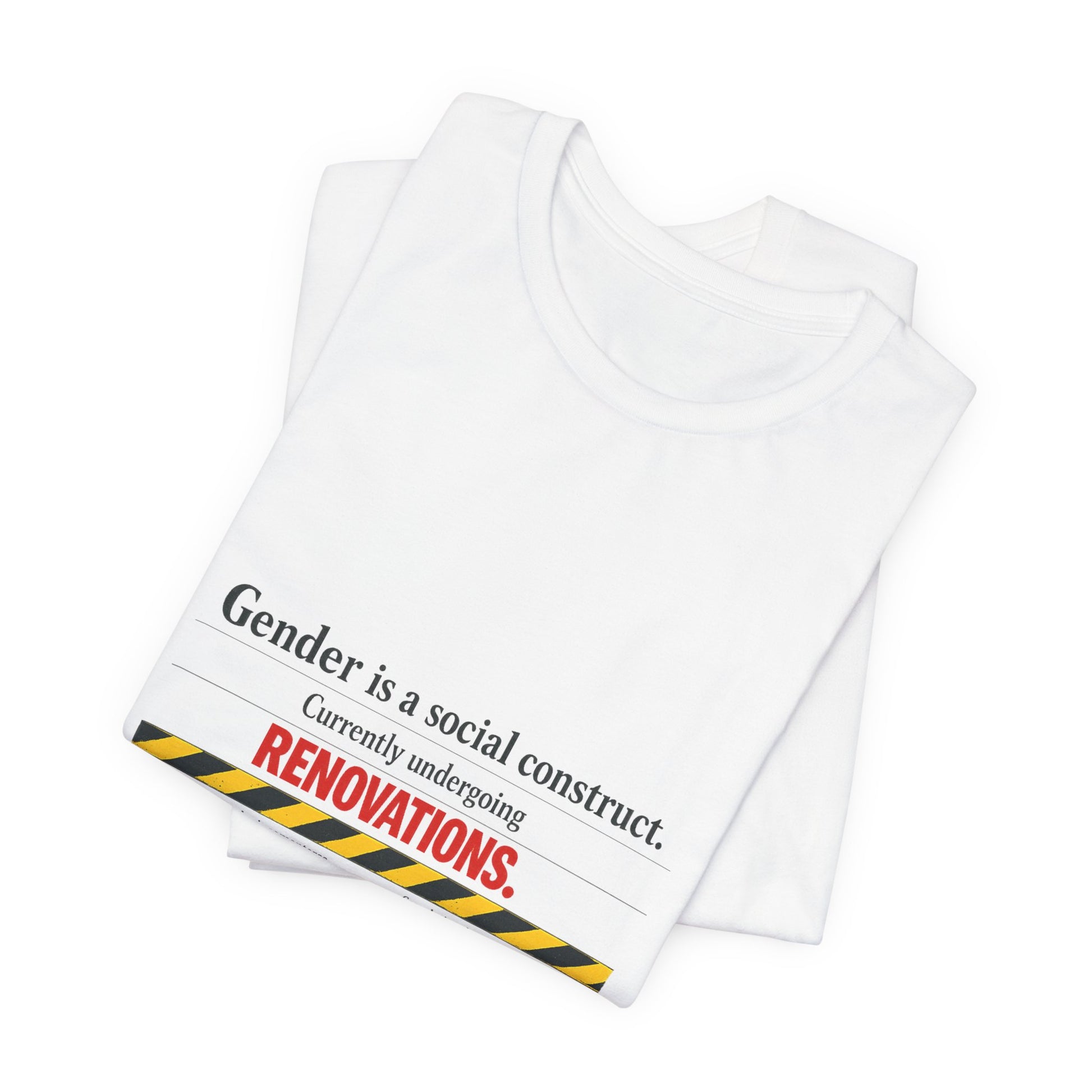 Gender Is A Social Construct t-shirt by Moral Fabric — trans rights progressive tee Canada
