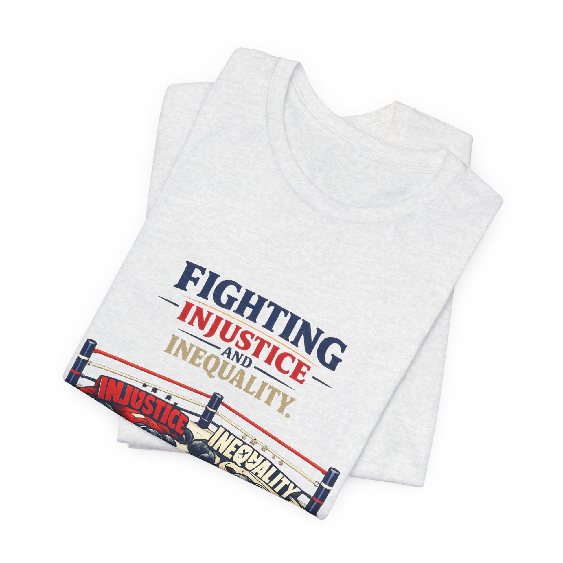 Fighting Injustice and Inequality t-shirt by Moral Fabric — social justice activist tee Canada
