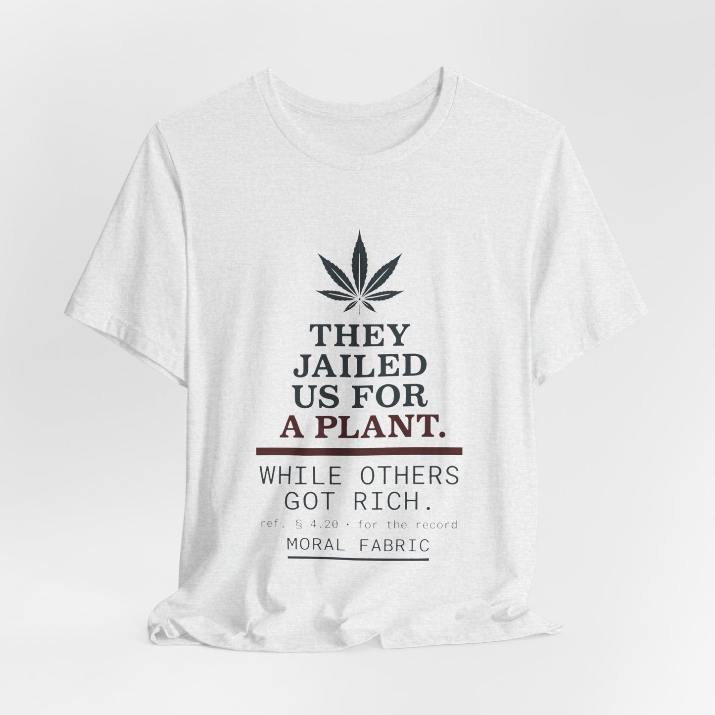 They Jailed Us for a Plant Tee