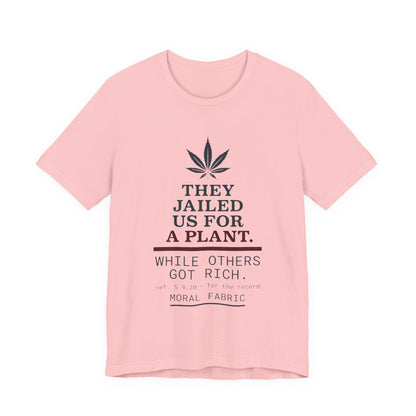 They Jailed Us for a Plant Tee
