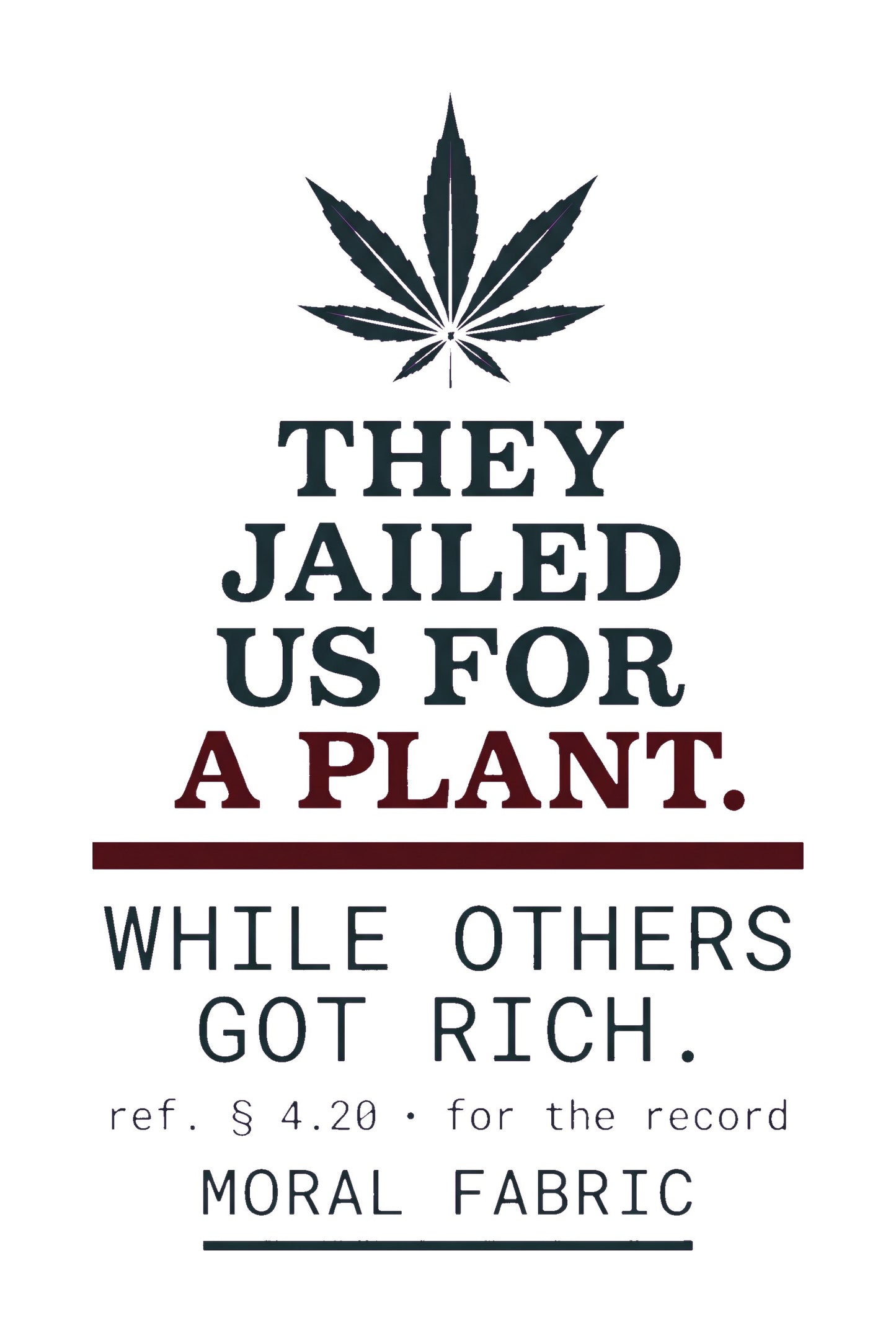 They Jailed Us for a Plant Tee