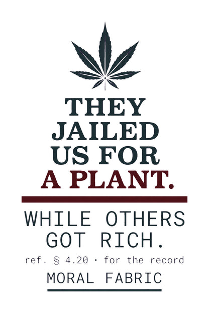 They Jailed Us for a Plant Tee