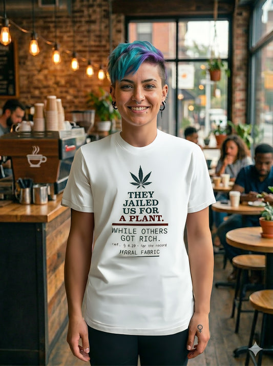 They Jailed Us for a Plant Tee