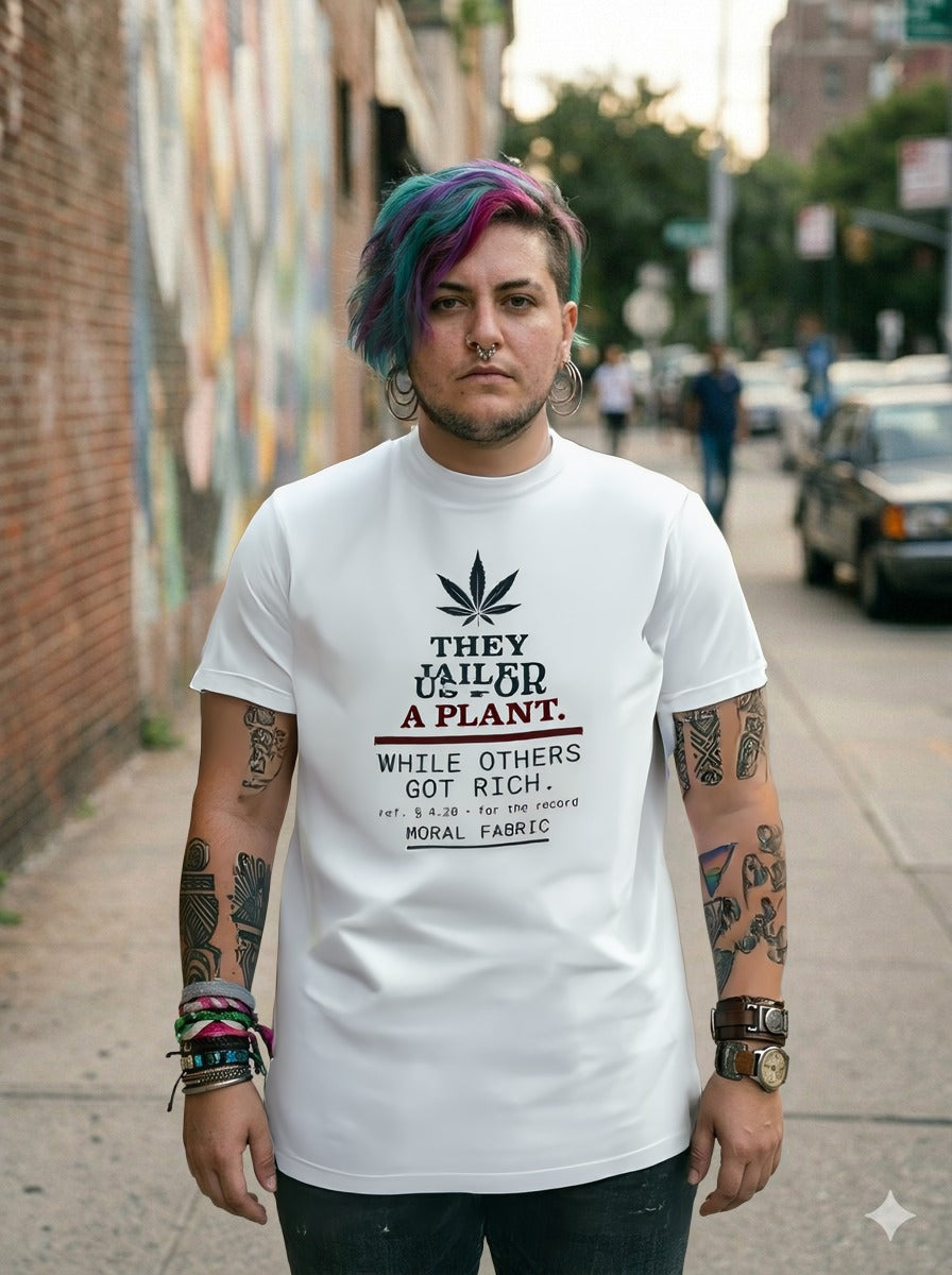 They Jailed Us for a Plant Tee