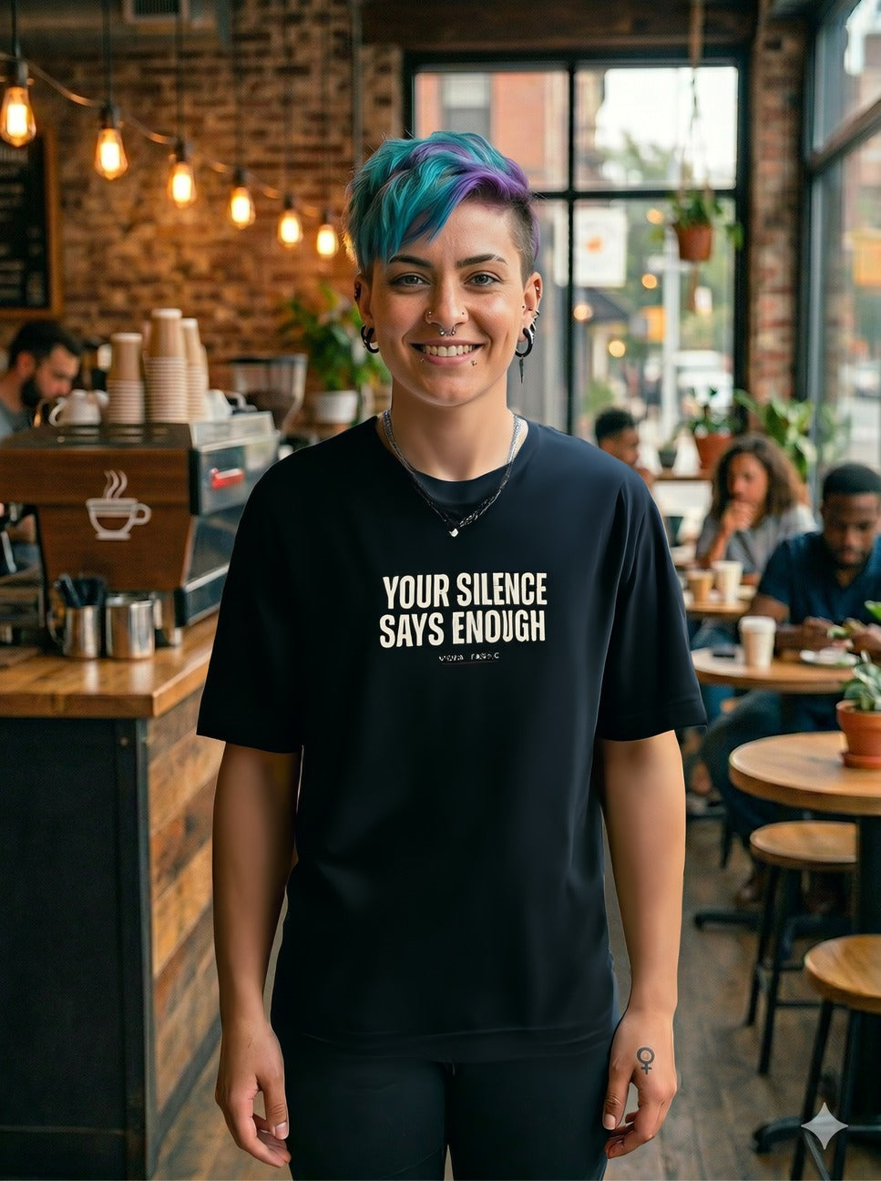 Your Silence Says Enough Tee