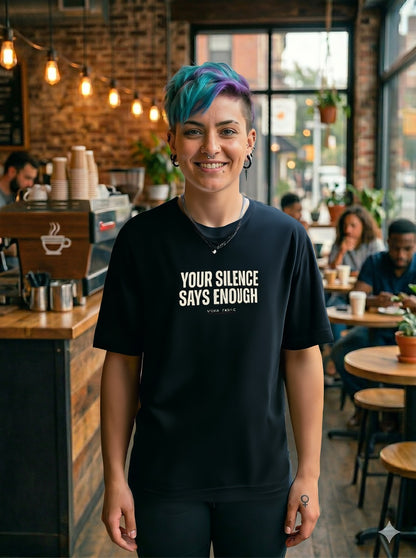 Your Silence Says Enough Tee