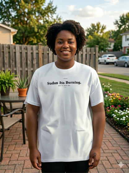 Sudan Is Burning Tee