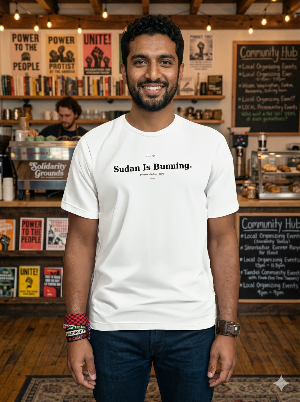 Sudan Is Burning Tee