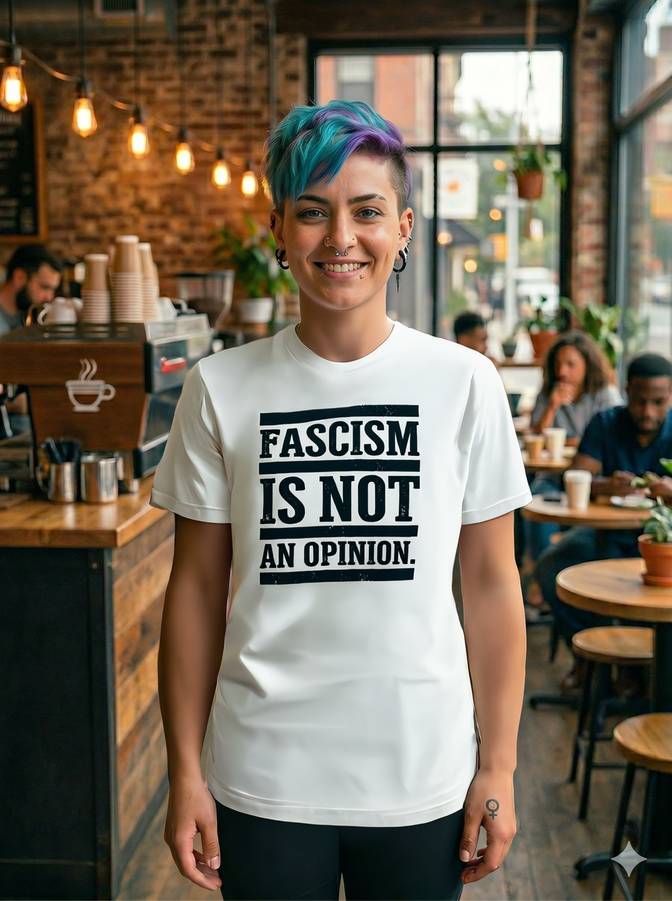 Fascism Is Not An Opinion Tee