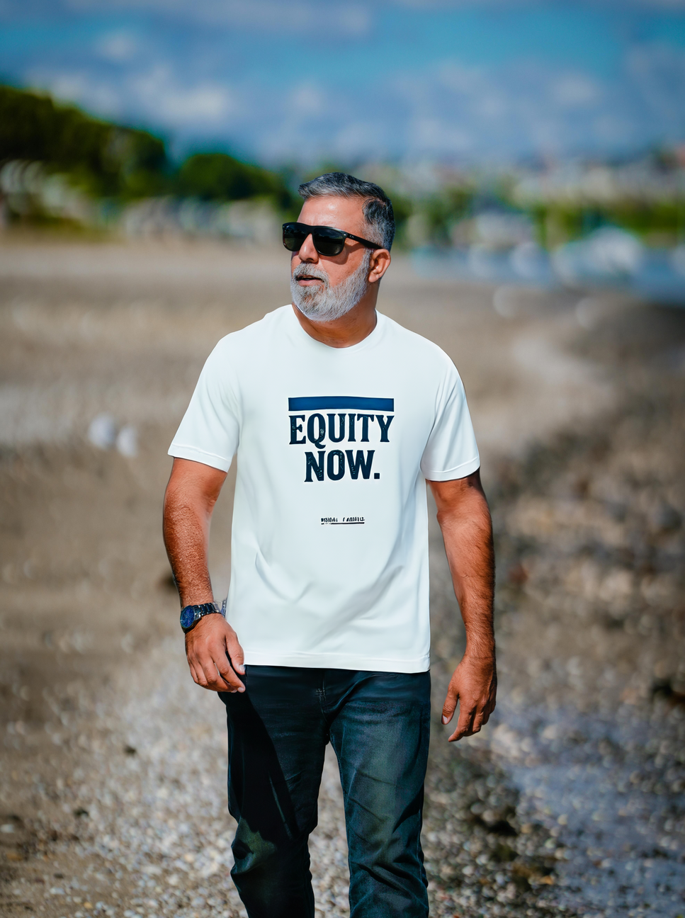 Equity Now t-shirt by Moral Fabric — social justice activist tee Canada