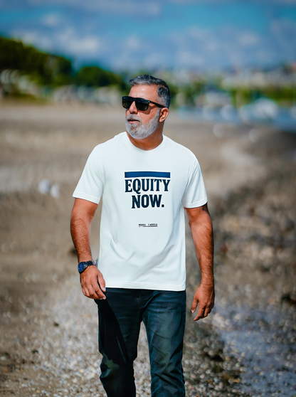 Equity Now t-shirt by Moral Fabric — social justice activist tee Canada